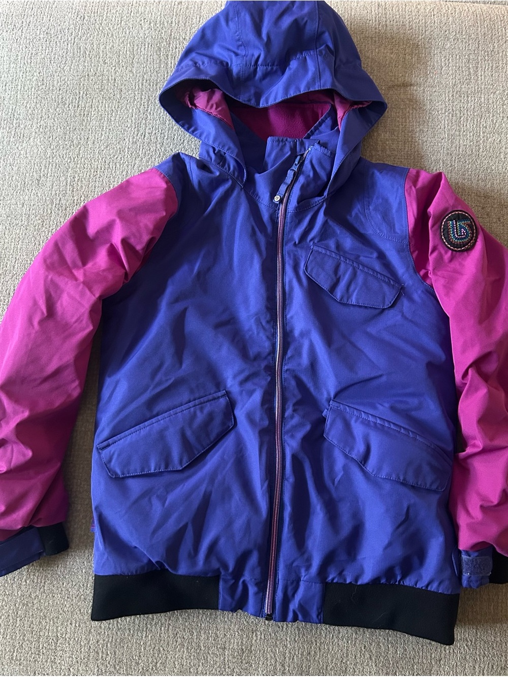 Girls Burton Snowboarding Coat 10/12